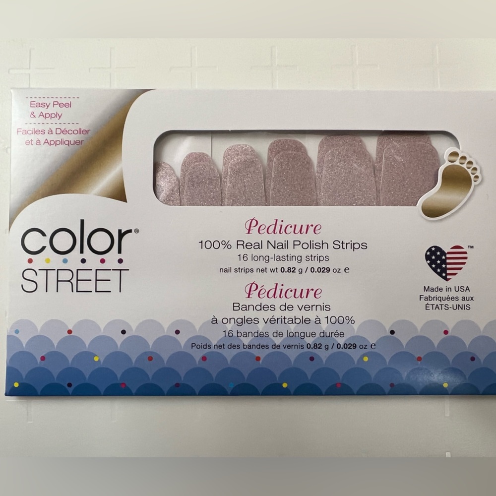 MoonBurst color street Pedicure​
